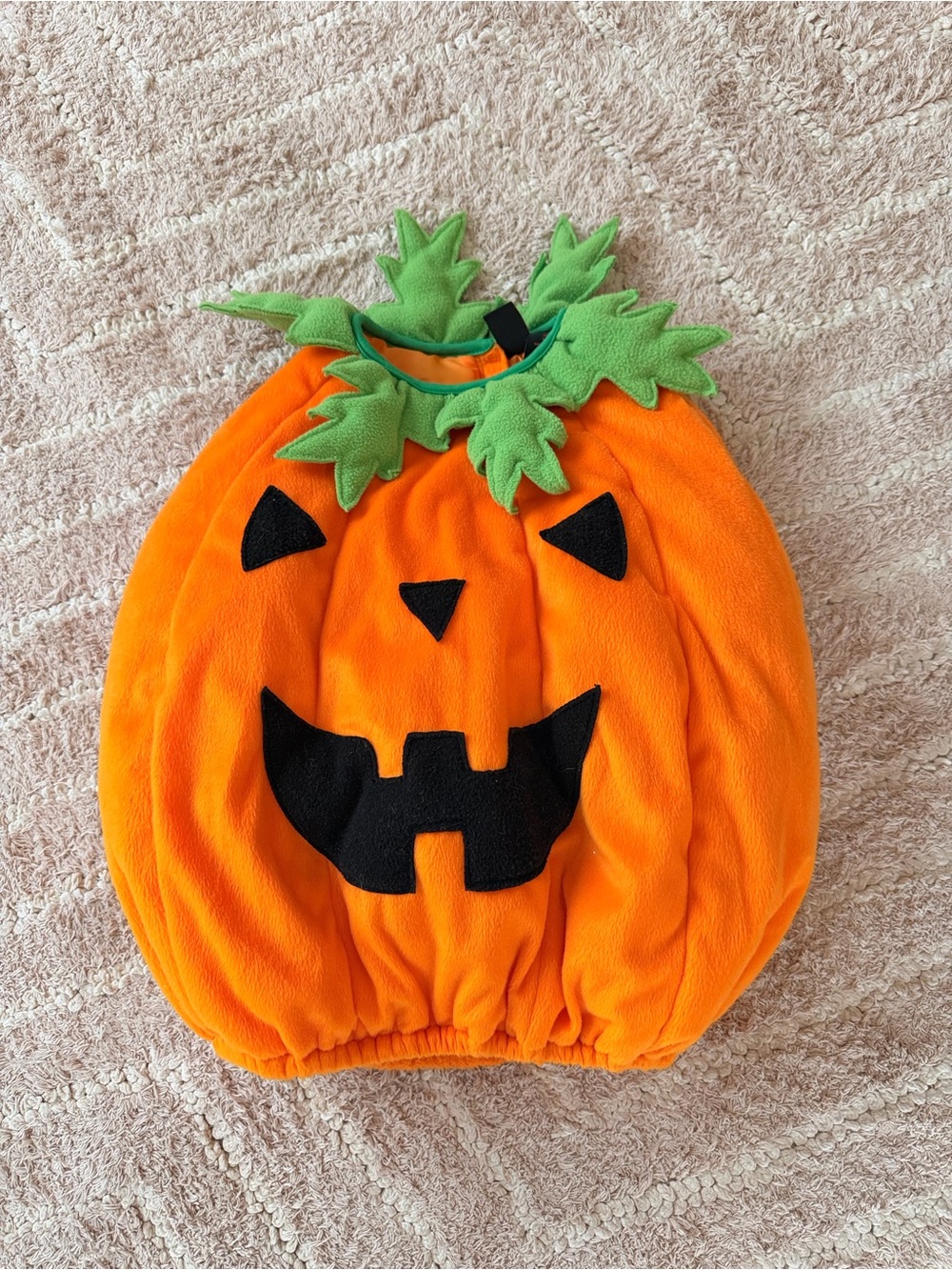 Toddler Pumpkin Costume - Orange Jack-O'-Lantern